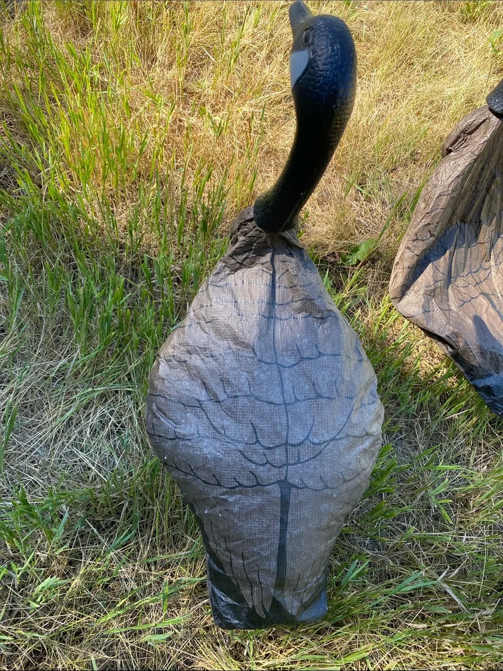 Black Lawn Goose Decoy for Birds - Unbranded 8 total